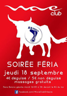 Visuel soirée féria